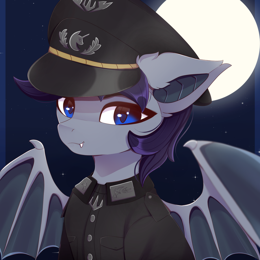 Simple flat colored lineart