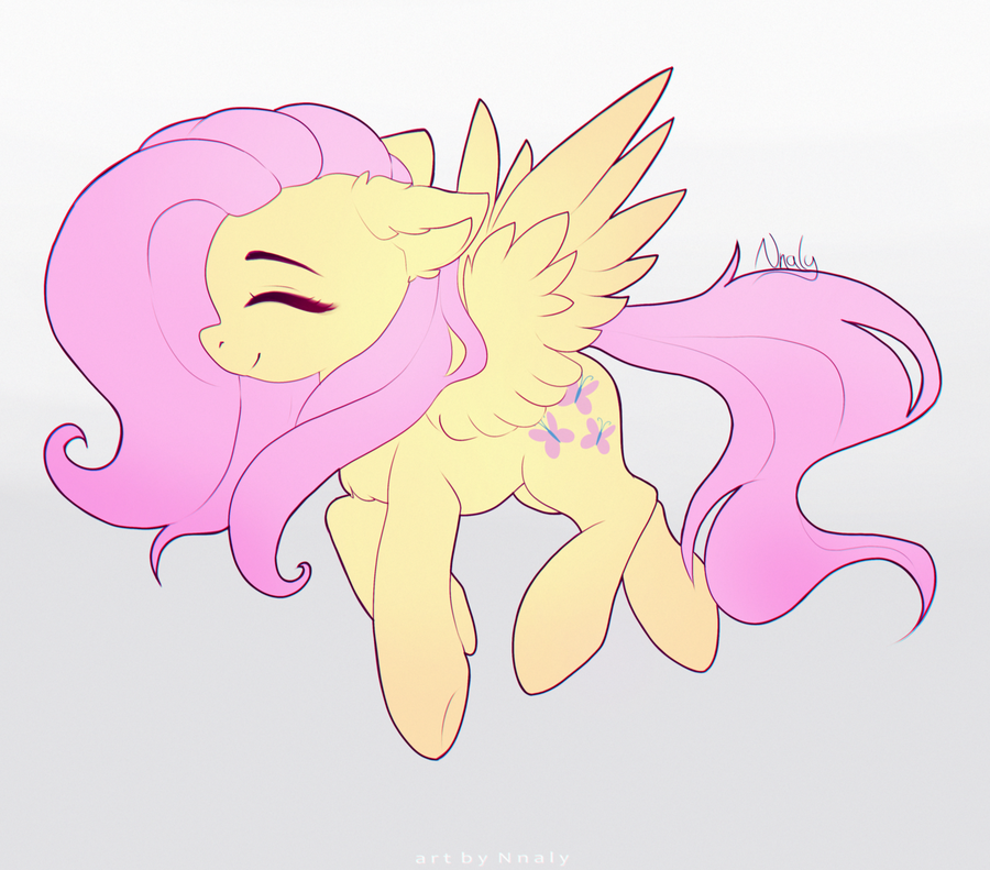 Simple flat colored lineart